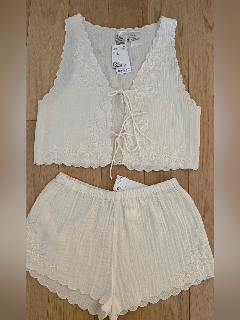 2 piece set size small